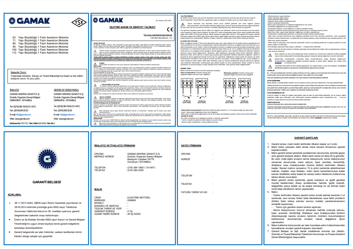 Merkez Motor | Gamak Motor